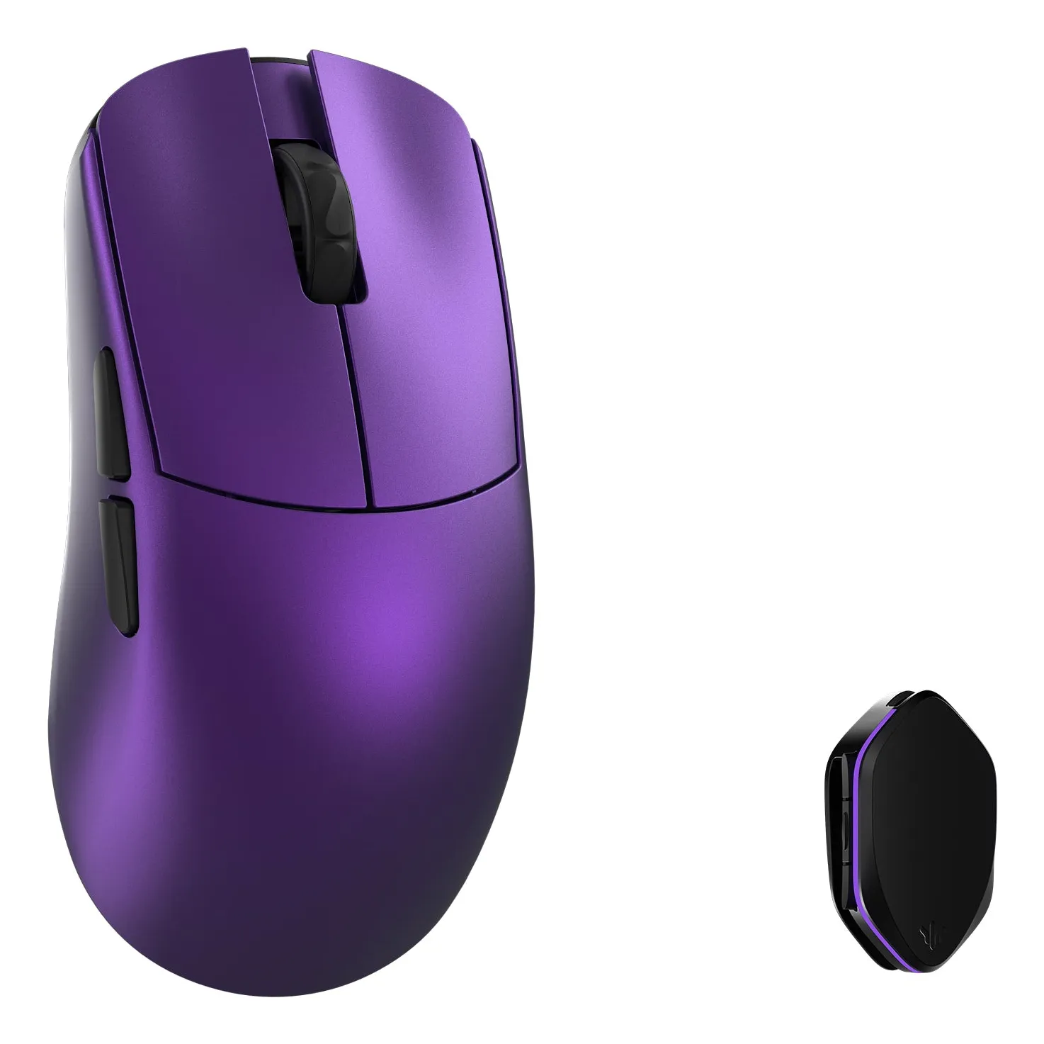 WLMouse YING tr&aring;dl&ouml;s gamingmus, lila