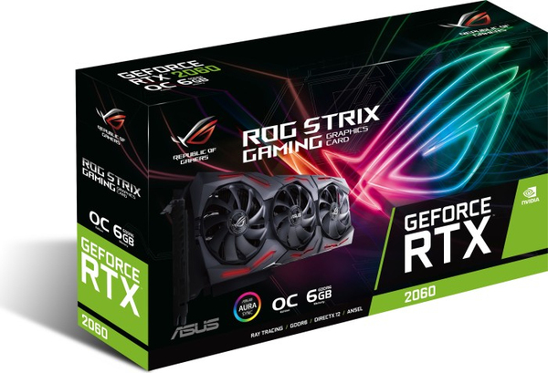 Asus GeForce RTX 2060 ROG Strix EVO 6 GB - Grafikkort
