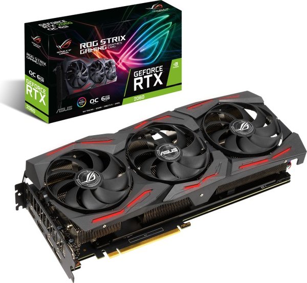 Asus GeForce RTX 2060 ROG Strix EVO 6 GB - Grafikkort
