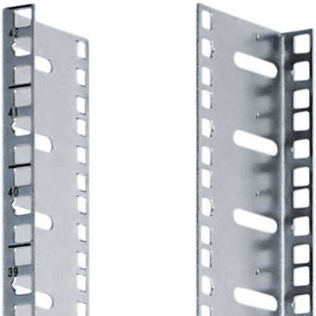 TOTEN 42U 19" L-profiilit AS-/AD-sarjan lattiakaappiin 4-pakkaus