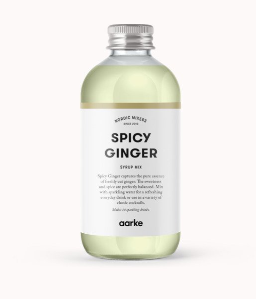 Aarke Spicy Ginger Syrup -juomatiiviste, 330 ml