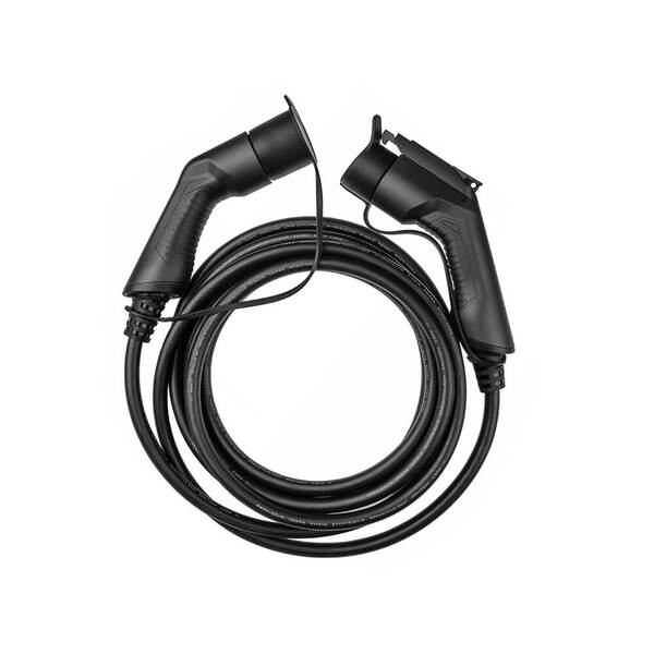 GREENCELL Laddkabel Elbil EV21 Typ1 7m 7.2kW 32A 1-FAS Svart IP55