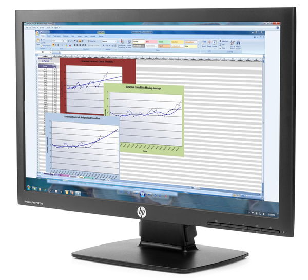 HP 21.5&quot; P222va, Full HD, VA -n&auml;ytt&ouml;