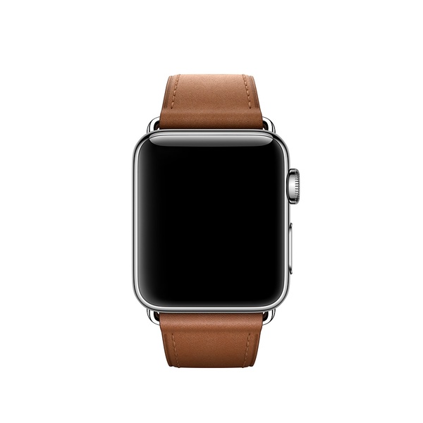 Apple Watch 42 mm klassinen ranneke - satulanruskea