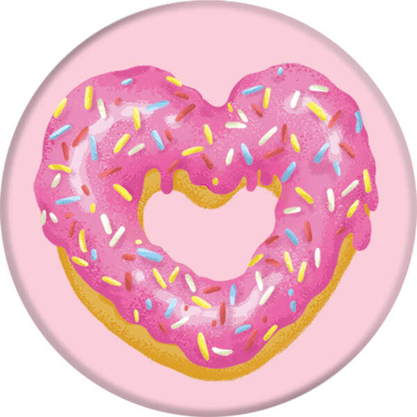 POPSOCKETS Strawberry Heart Donut Pidike/Jalusta