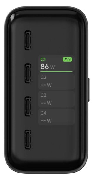 Satechi ChargeView 140W - Desktop USB-C charger, Space Black