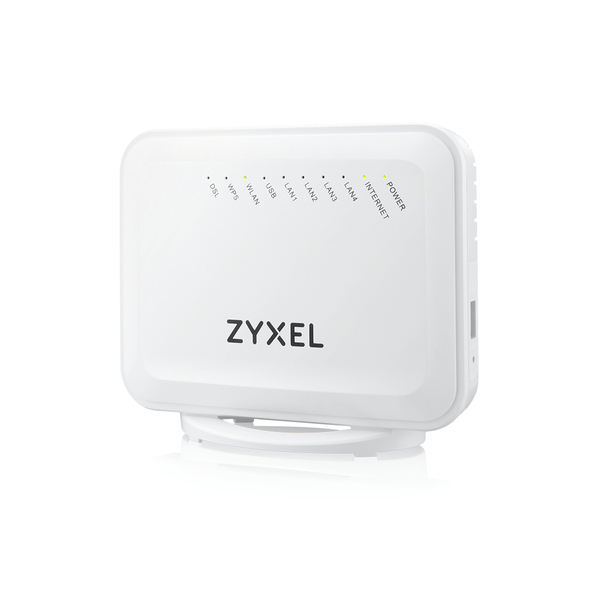 Zyxel VMG1312-T20B Wireless N VDSL2 4-port Gateway with USB VDSL2 profile 17a over POTS gateway, 4FE