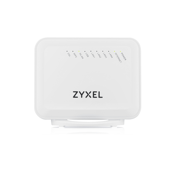 Zyxel VMG1312-T20B Wireless N VDSL2 4-port Gateway with USB VDSL2 profile 17a over POTS gateway, 4FE