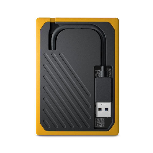 WD My Passport Go SSD 1TB Black w/ Amber trim