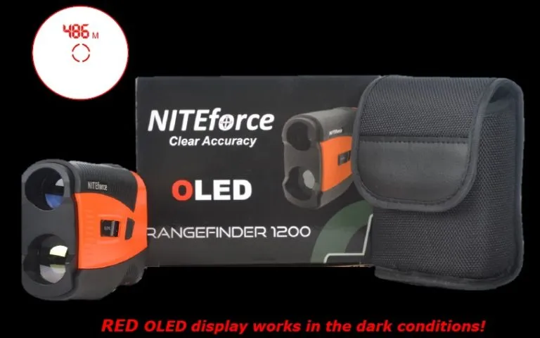 NITEforce Etäisyysmittari RangeFinder 1200 Oled Näytöllä