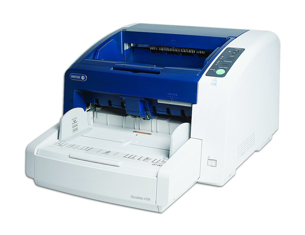 Xerox DocuMate 4799 Pro Sheetfed A3 scanner Onsite Warranty 8 hr response - 60 months, Duplex A3, 112ppm/224ipm, 250 sheet ADF, USB 2.0, 600dpi, Visioneer One T