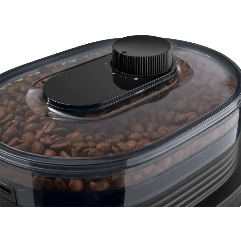 Melitta AromaFresh X 1030-06 10 koppar kaffebryggare med kaffekvarn, svart
