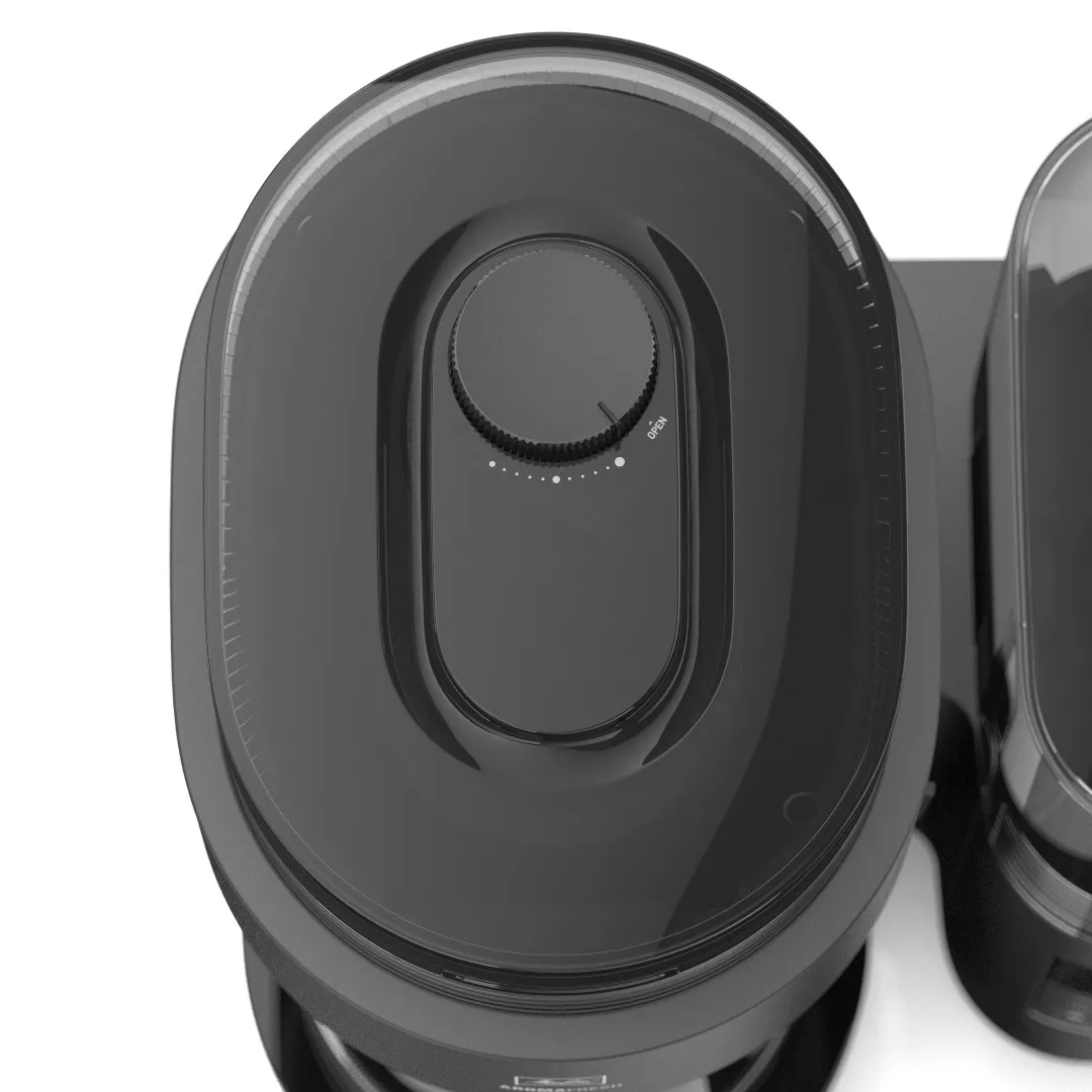 Melitta AromaFresh X 1030-06 10 koppar kaffebryggare med kaffekvarn, svart