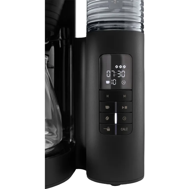 Melitta AromaFresh X 1030-06 10 koppar kaffebryggare med kaffekvarn, svart