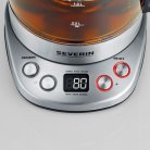 Severin Glass Tea/Kettle Deluxe WK 3480 (stainless steel/transparent, 1.7 liters)