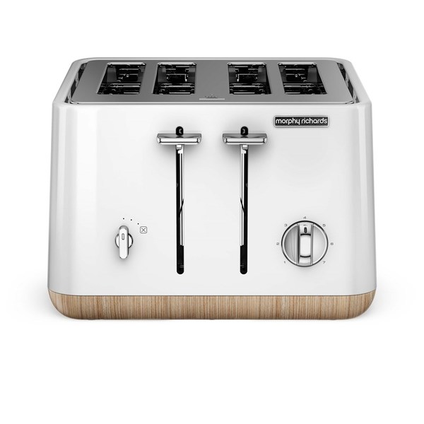 MORPHY RICHARDS Toaster Aspect White 4-Slices