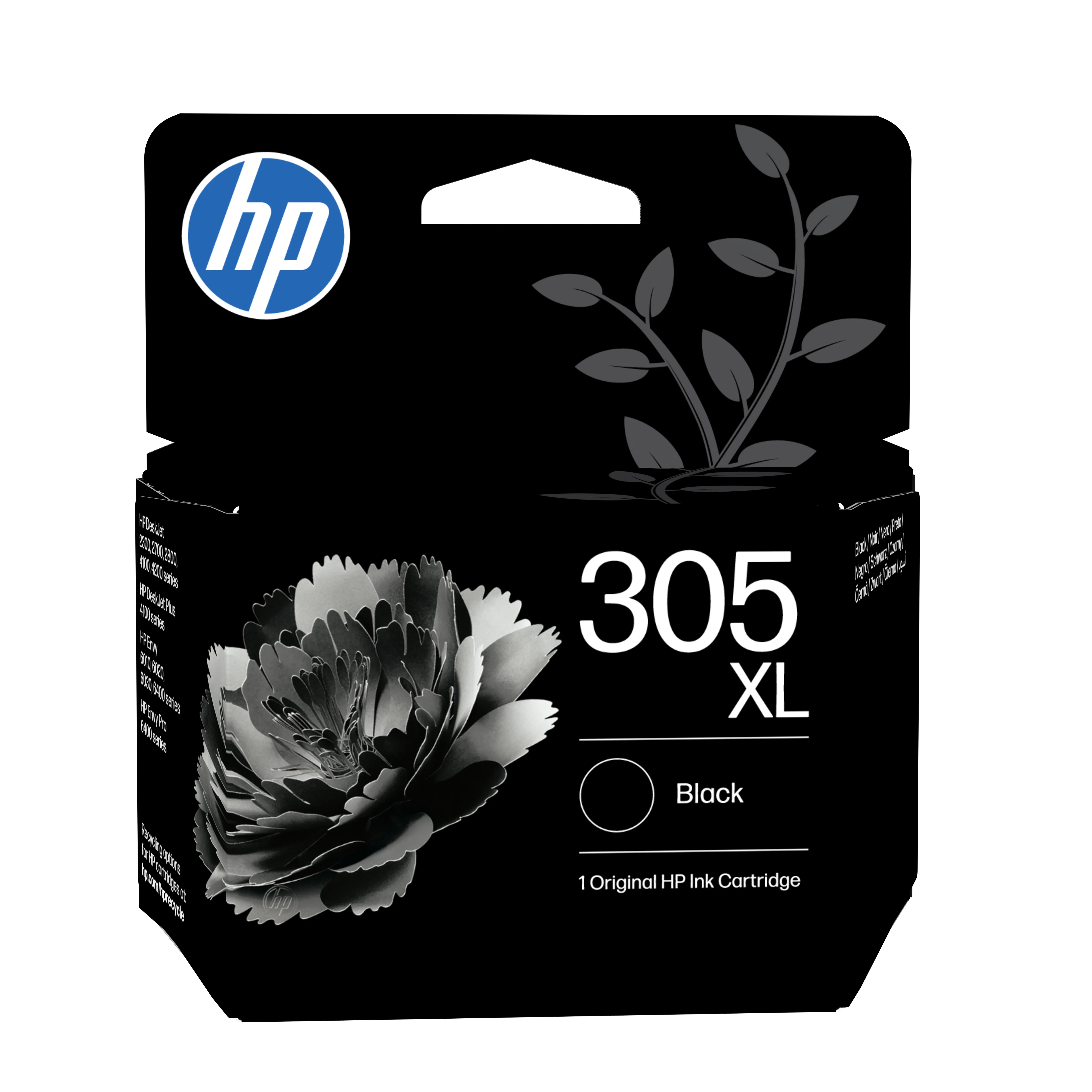 HP 305XL ink cartridge, 4 ml, Black