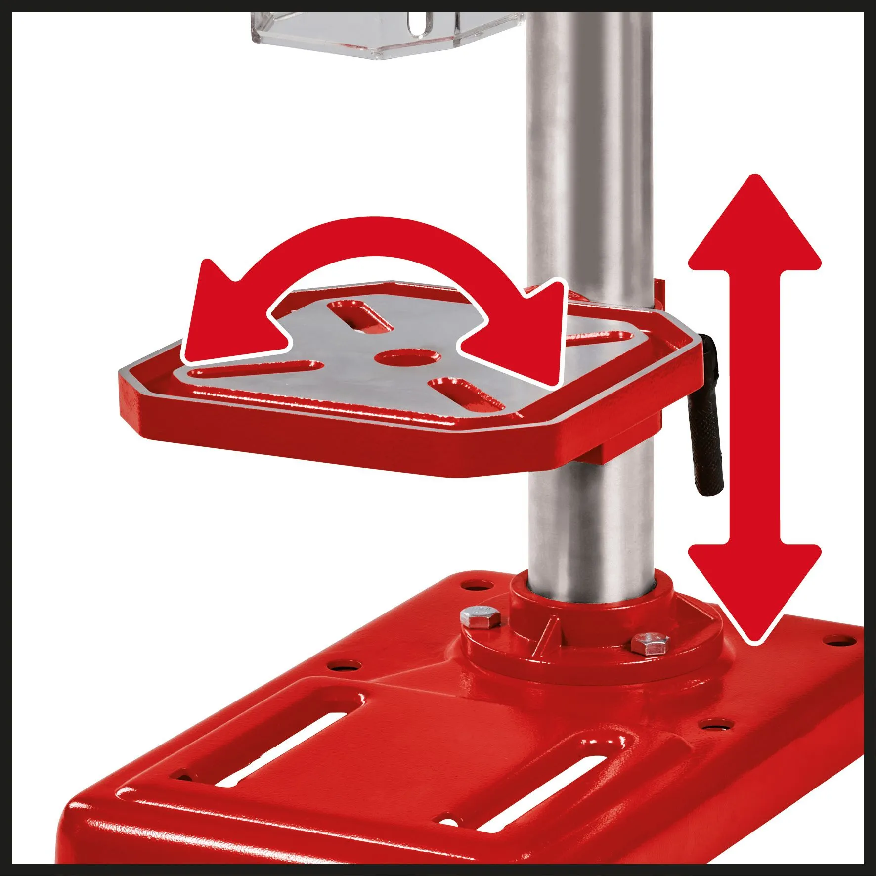 Einhell TC-BD 500 column drill (red/black, 450 watts)