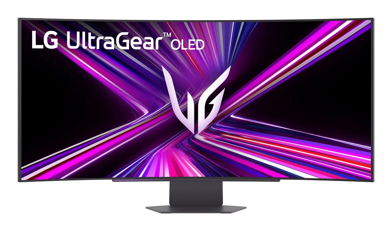 LG UltraGear OLED 45GX900A-B 45" UWQHD, OLED, USB-C hub, 240Hz Curved Gaming Monitor