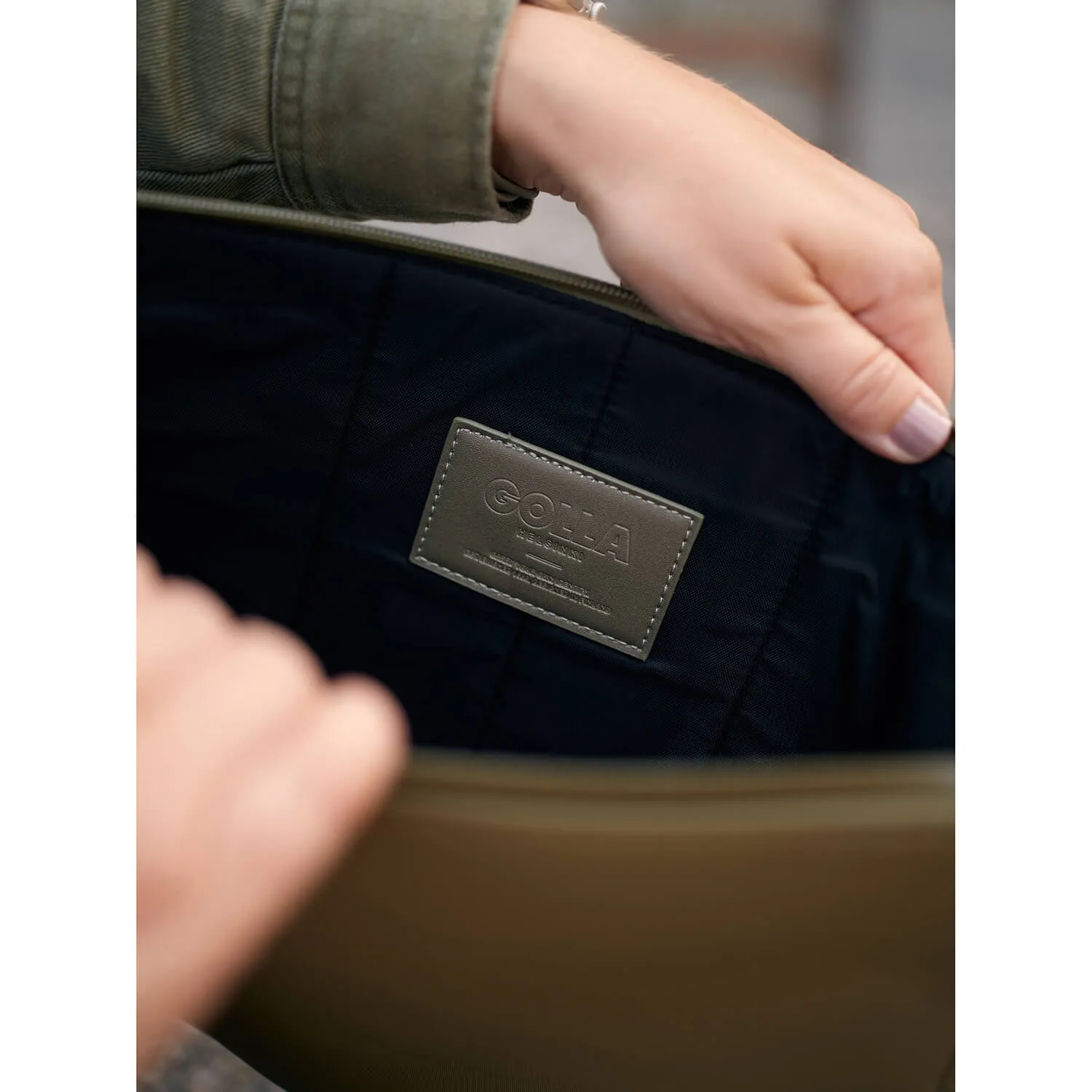 Golla Metro Neoprene - sleeve, gr&ouml;n, 15"