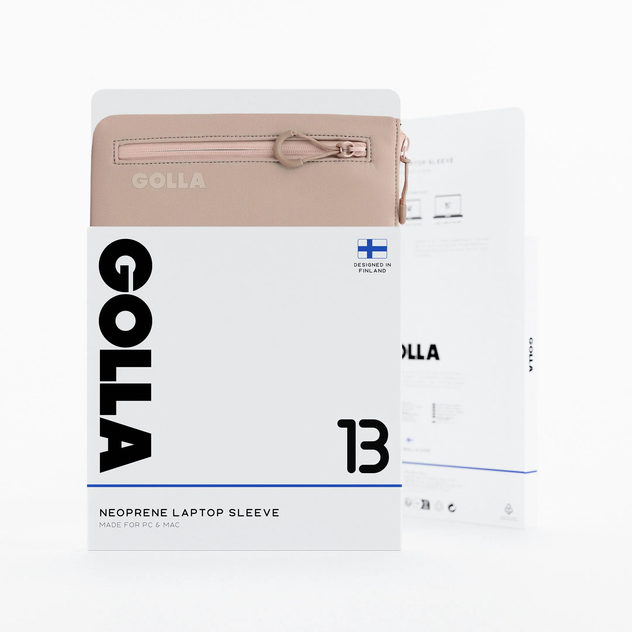 Golla Metro Neoprene - sleeve, cream, 13"