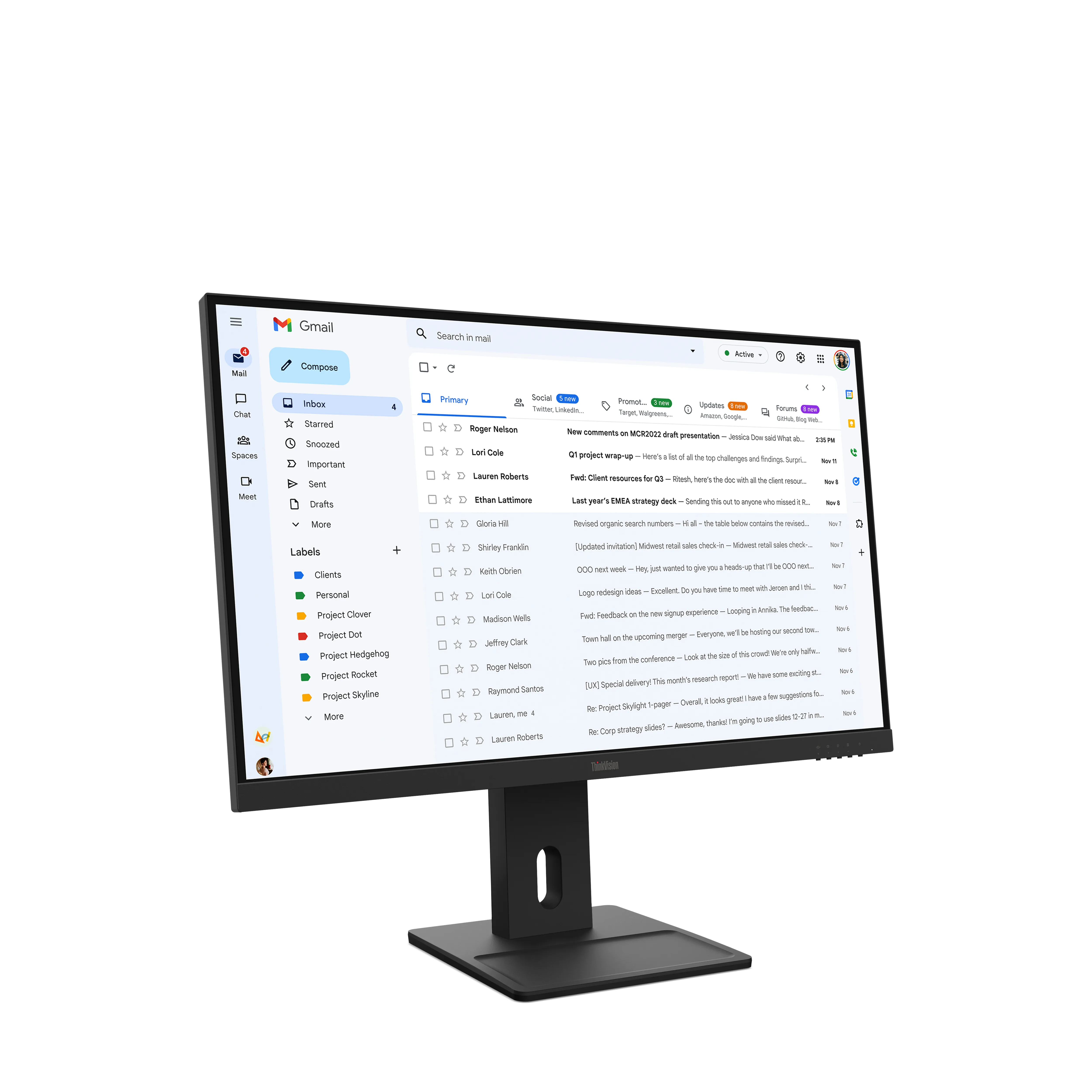 Lenovo ThinkVision ThinkVision E27-40 27&quot; Full HD, IPS - monitor