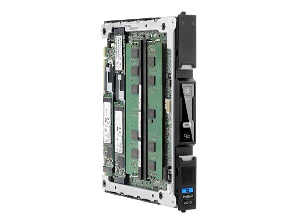 HPE ProLiant m510 - Palvelin - kasetti - 1-tie - 1 x Xeon D-1587 / 1.7 GHz - RAM 0 Mt - ei kiintolevy&auml; - ei n&auml;yt&ouml;nohjainta - 10 GigE - monitori: ei ole - CTO