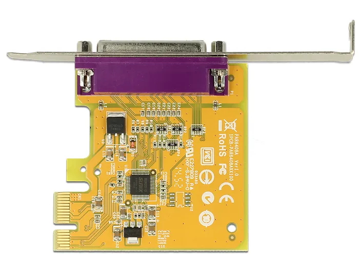 DeLOCK PCI-Express ohjainkortti, 1xDB25 naaras, SUN2212 siru