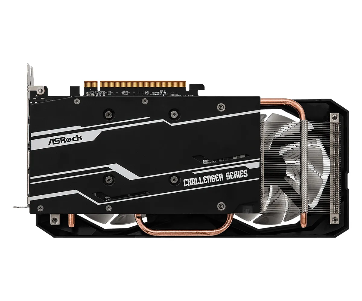 ASRock Radeon RX 6650 XT Challenger D OC 8G -n&auml;yt&ouml;nohjain