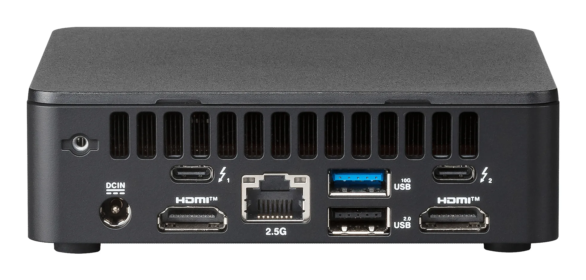 ASUS NUC 13 Pro i5-1340P -minitietokonerunko, musta
