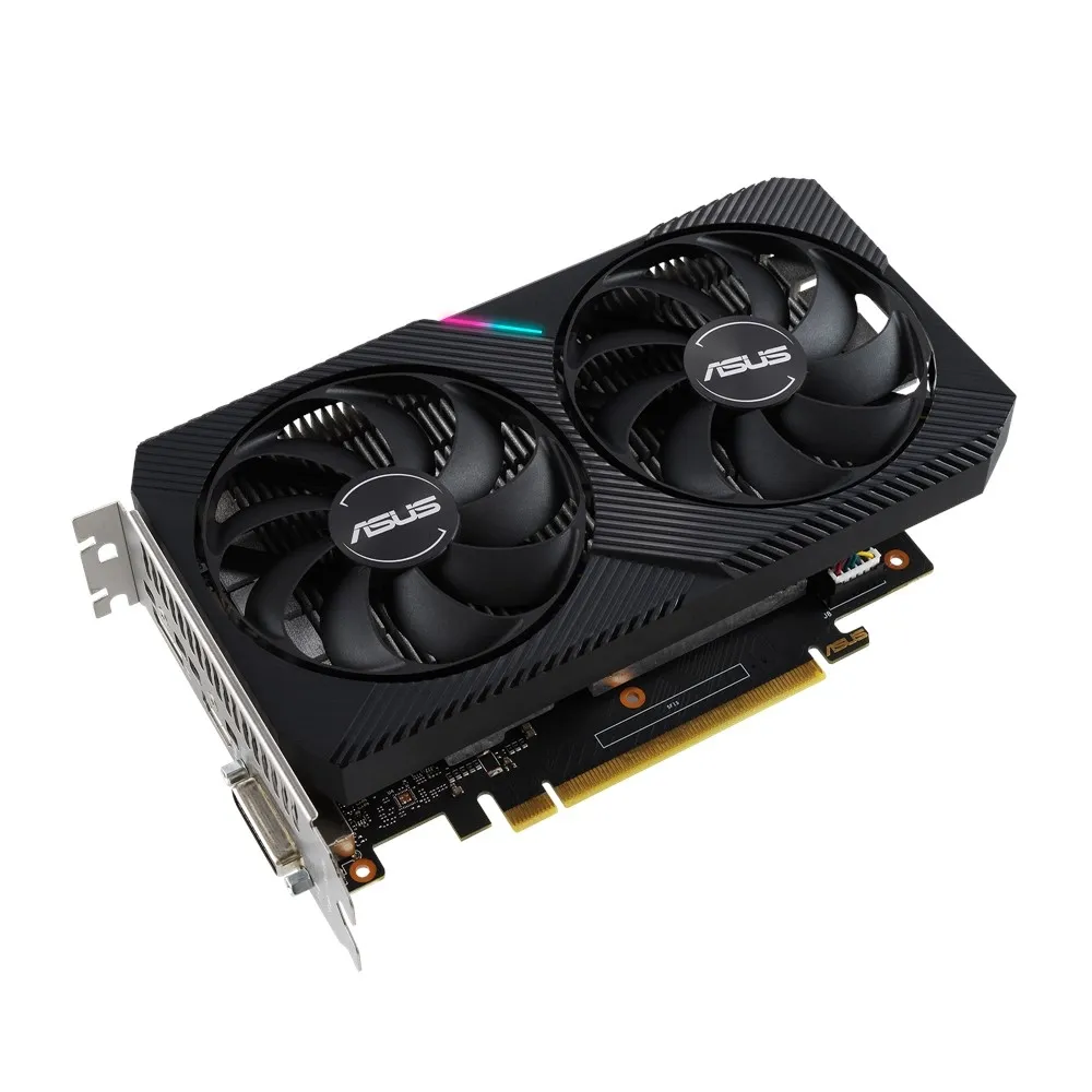 Asus GeForce GTX 1650 Dual OC Mini 4GB - Graphics card