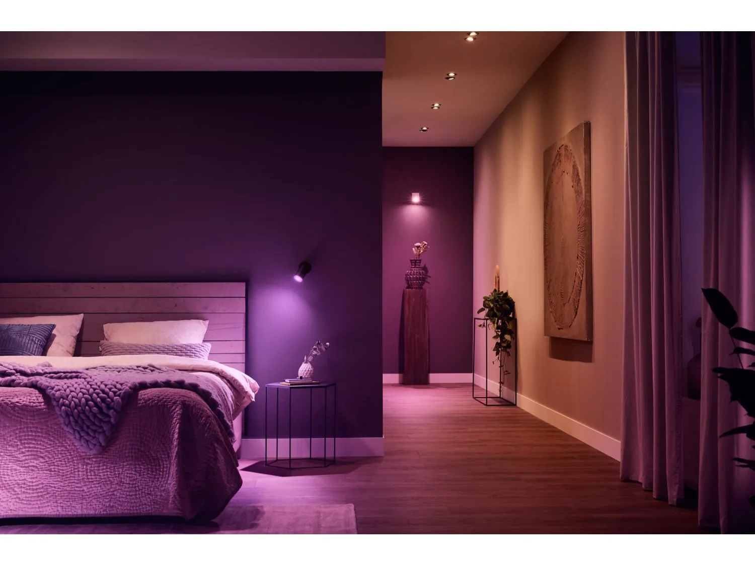 PHILIPS HUE FUGATO SINGLE SPOT BLACK 1X5.7W, 240V