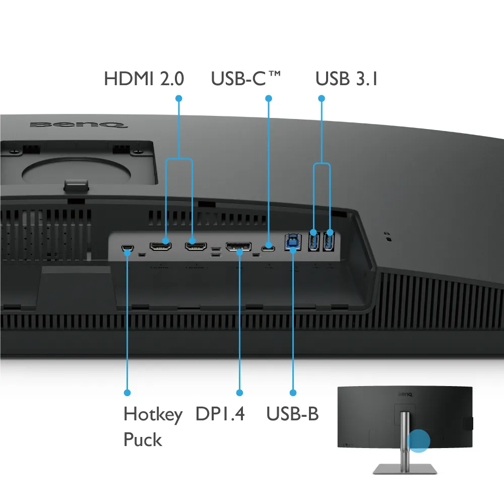 BenQ 34&quot; Designer PD3420Q, UWQHD, USB-C, IPS -n&auml;ytt&ouml;