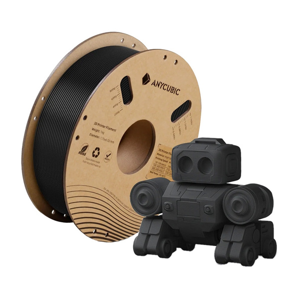 ANYCUBIC High Speed PLA, 1 kg 3D Printer Filament, Black