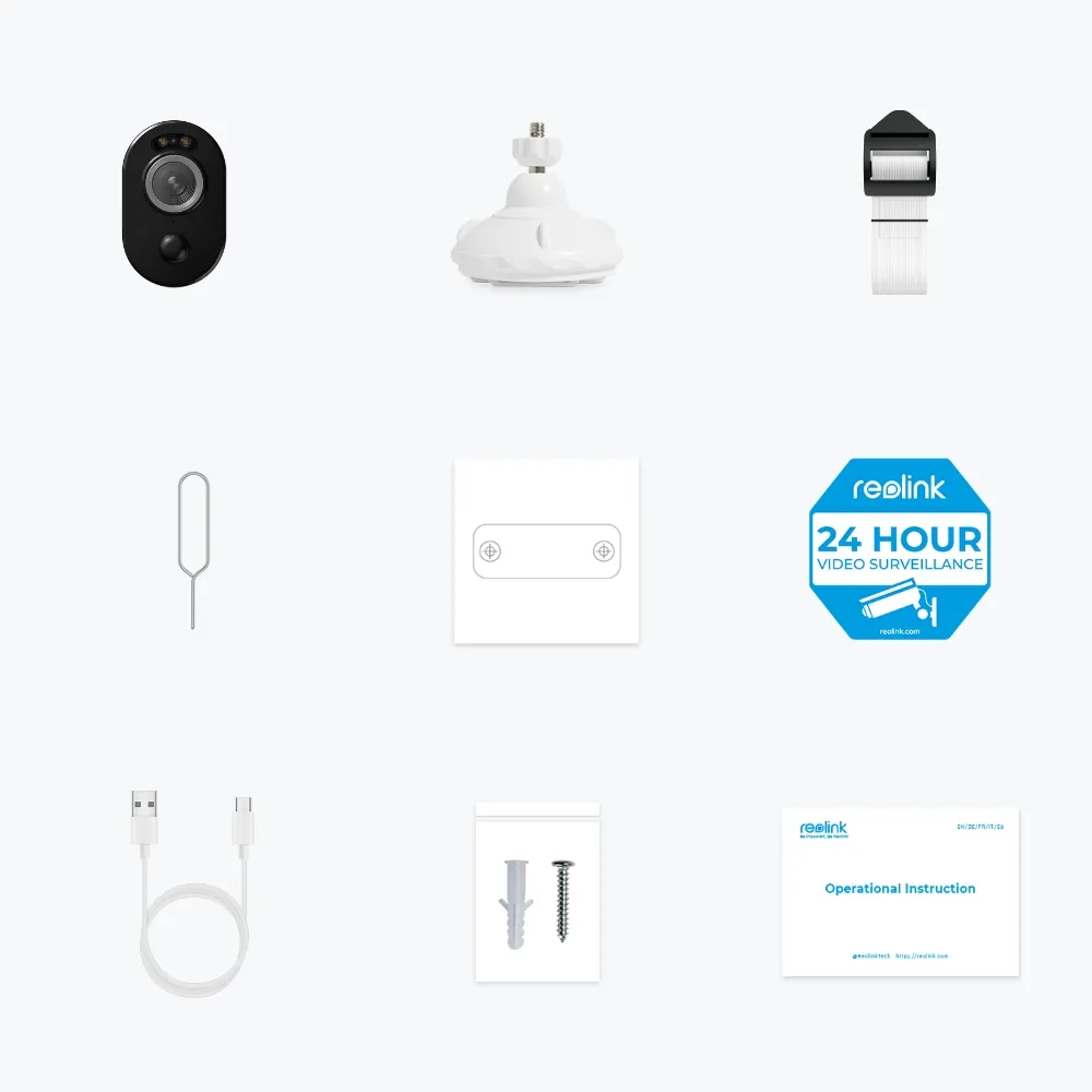 Reolink Argus Series B330 - security camera, white