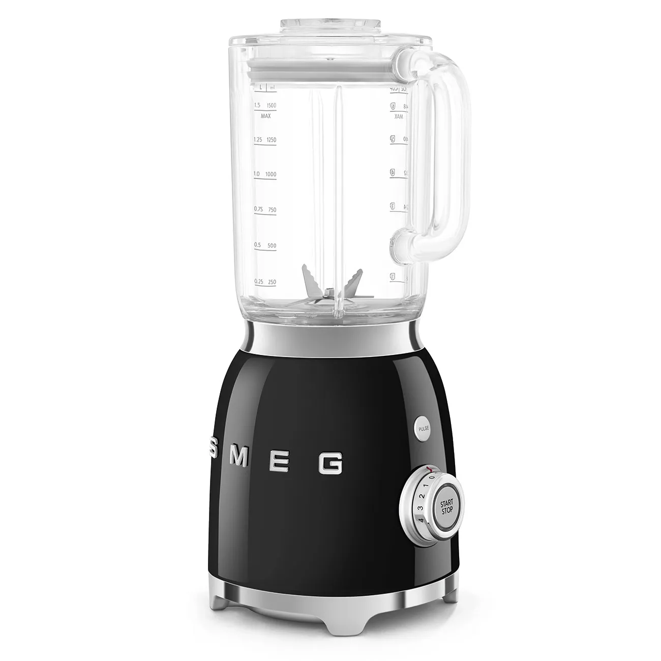 Smeg 50's Style BLF03BLEU 800 W 1,5 l -tehosekoitin, musta
