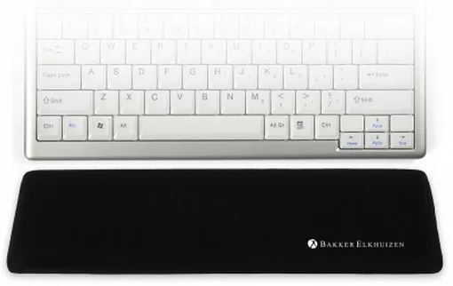BakkerElkhuizen Trapezium Ergo Wrist Rest Compact Black