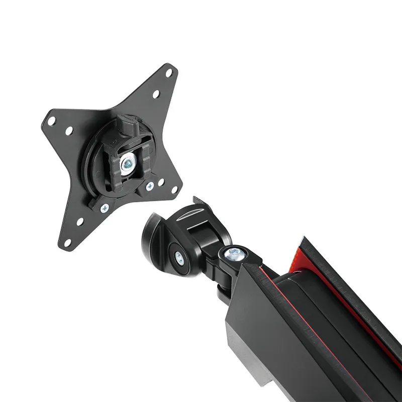 Logilink Gaming Single Gas Spring - monitor arm, black, 17-32&quot;, 8kg