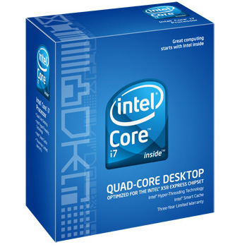 Intel Core i7-920 2,66 GHz Bloomfield, LGA 1366 -suoritin, boxed (No iGPU)
