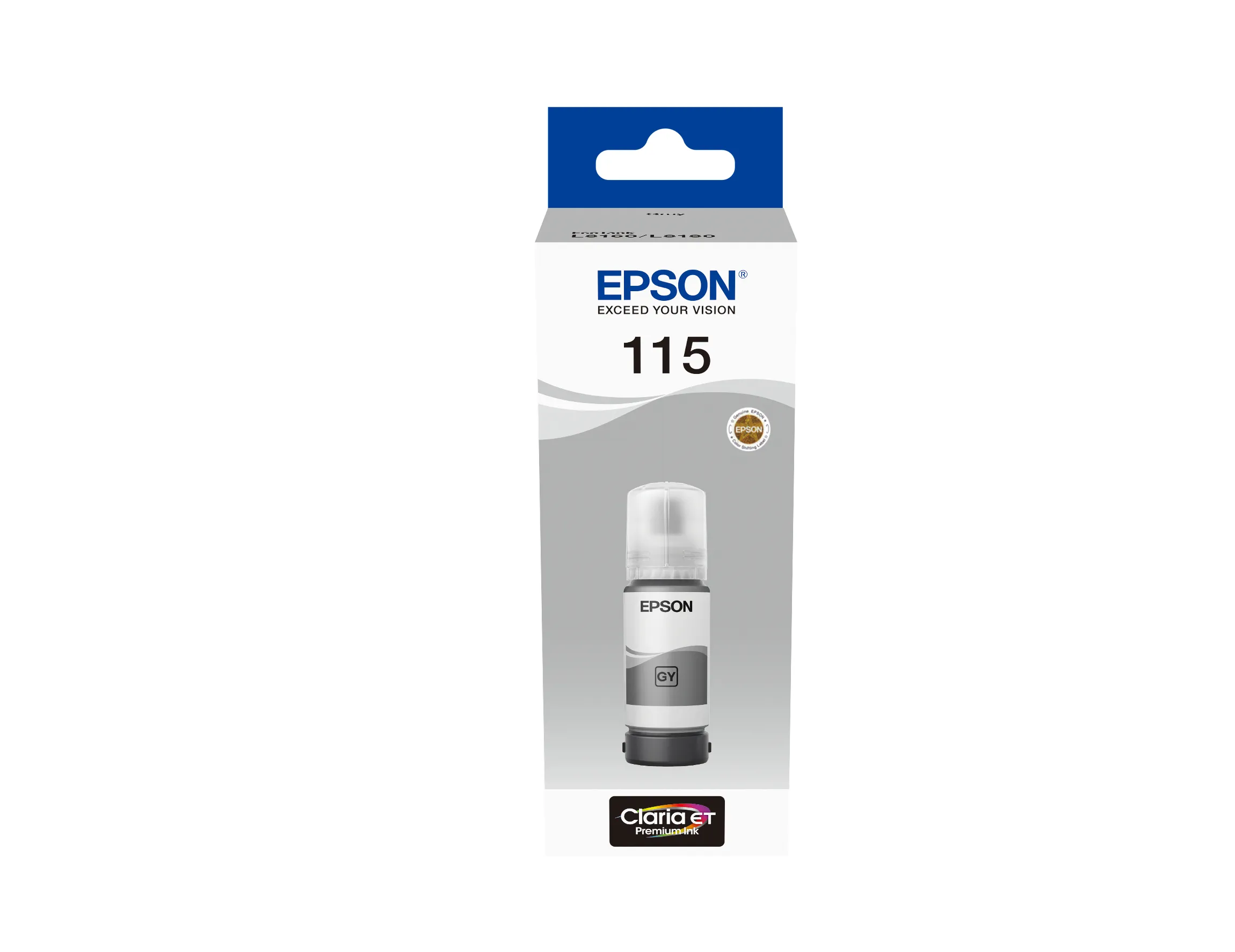 Epson 115 EcoTank ink bottle, 70 ml, Gray
