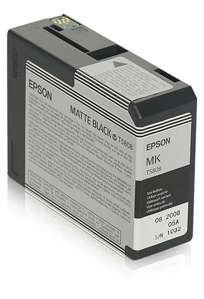 Epson T58080N-mustekasetti, 80 ml, mattamusta