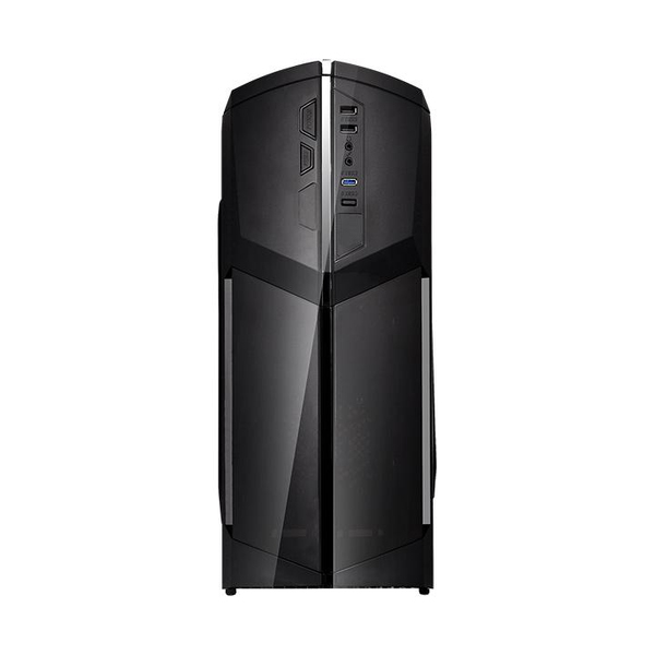 Thermaltake Versa N21 Midi Tower PC Case transparent front, tool-free design