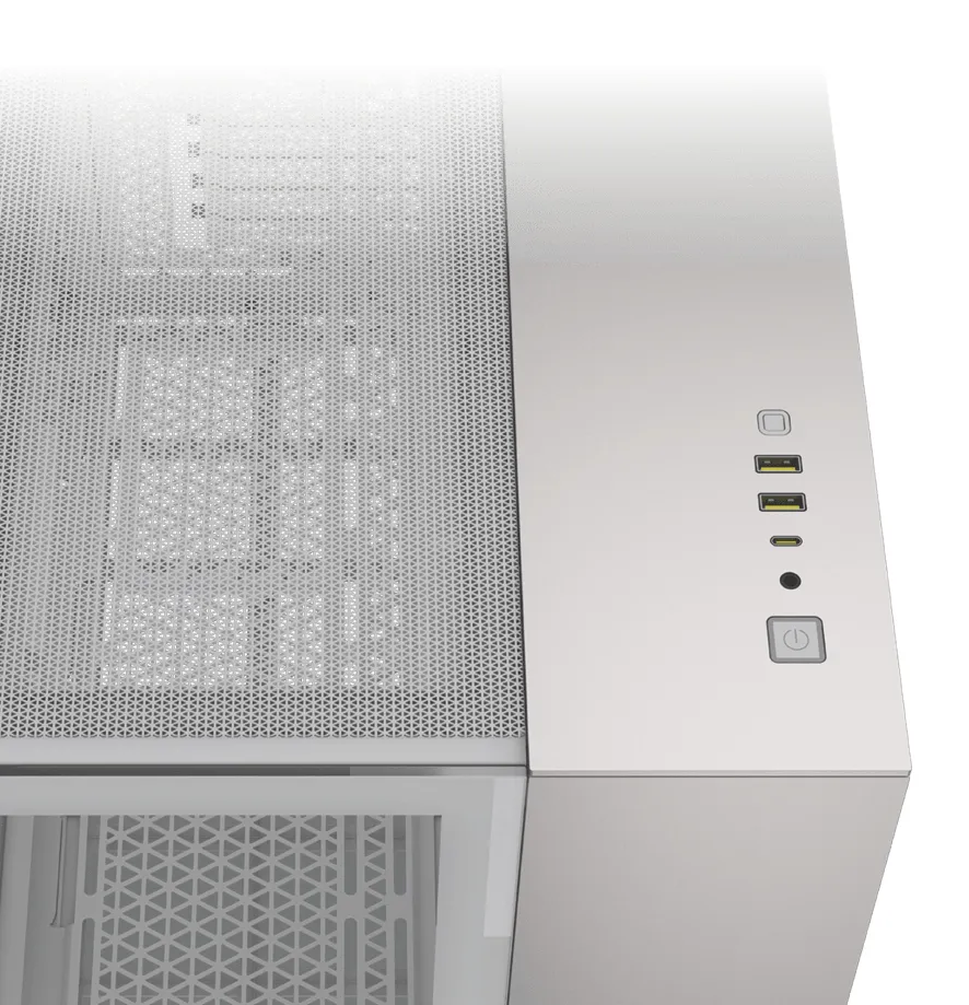 CORSAIR 2500X Micro-ATX Case with window, White