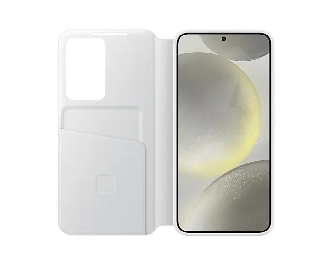 Samsung Galaxy S24 Smart View Wallet Case, White