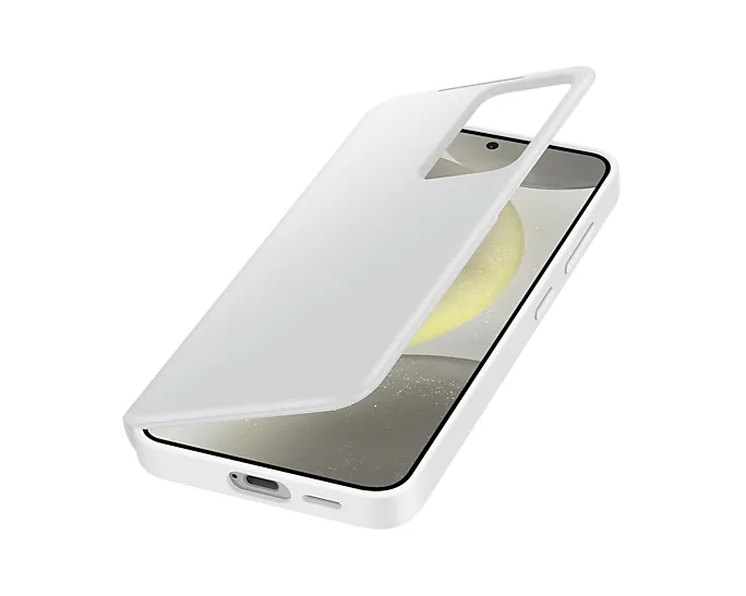Samsung Galaxy S24 Smart View Wallet Case, White