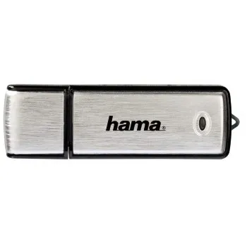 Hama Fancy USB 2.0 32 Gt -muistitikku, musta/hopea