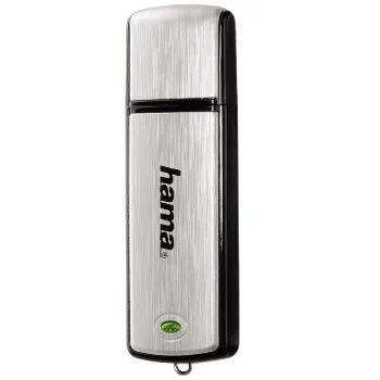 Hama Fancy USB 2.0 32 Gt -muistitikku, musta/hopea