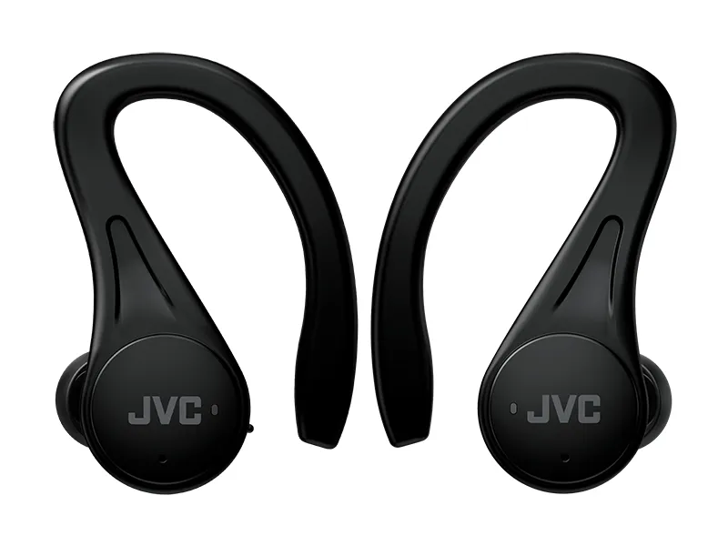 JVC True Wireless Sport -langattomat nappikuulokkeet, musta