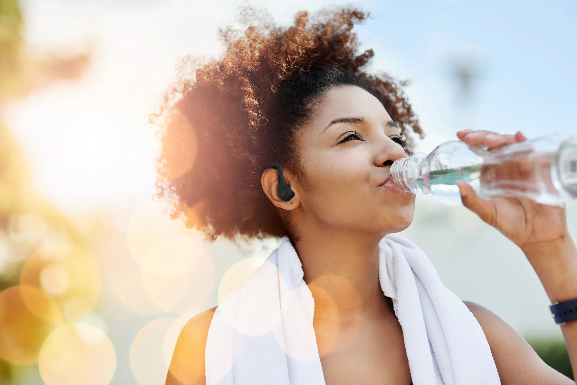 JVC True Wireless Sport - wireless earbuds, black