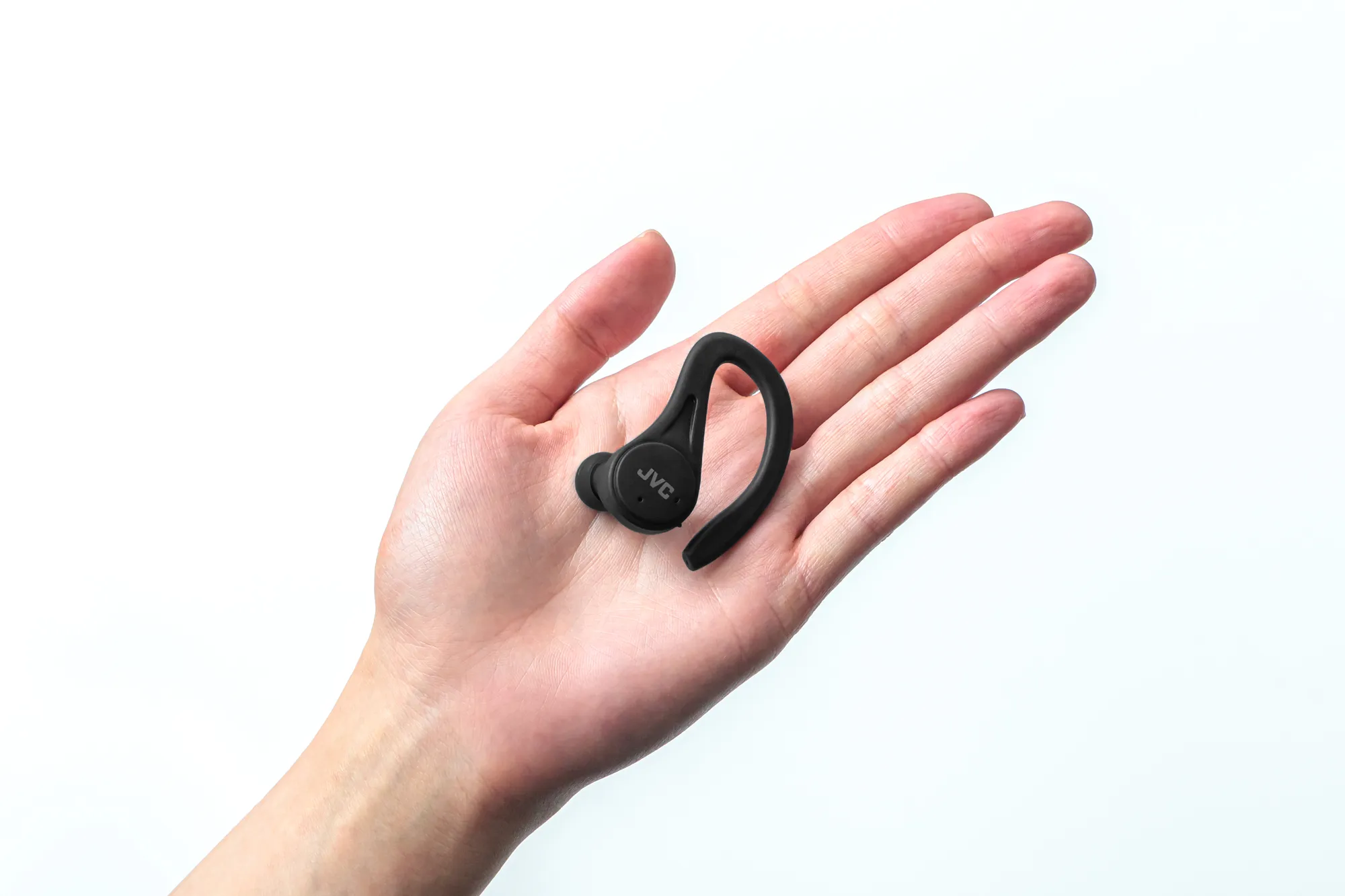 JVC True Wireless Sport -langattomat nappikuulokkeet, musta